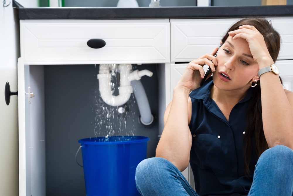 water leak